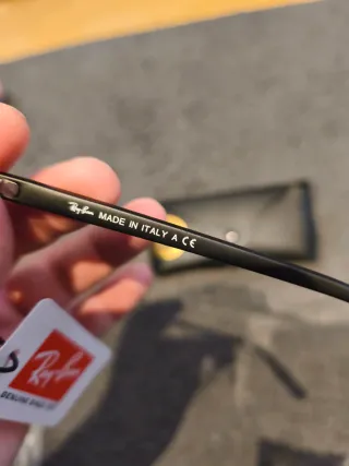 Gafas Ray-Ban Ferrari Negro/Dorado