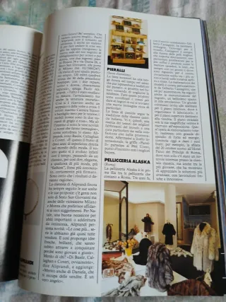 Vogue shopping Speciale Natale December 1985