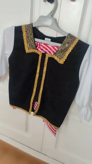 Disfraz Pirata Caribe Niña Talla 7/8