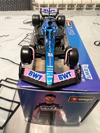 Coche F1 BWT Alpine Burago 1/43