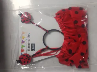 Disfraz Mariquita 3 Piezas Niña