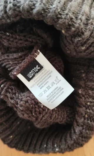 Gorro Volcom trenzado con pompón