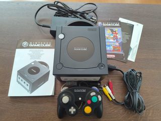Nintendo GameCube Negra Completa