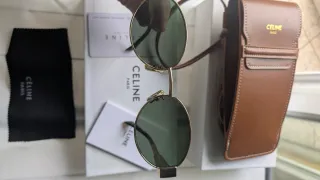 Occhiali da sole Céline CL40235U Oro Verde