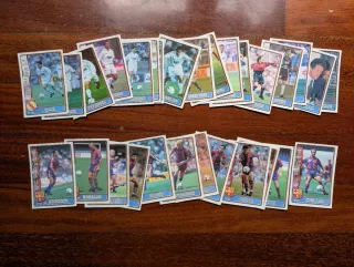 800 cromos Liga 96-97. Mundi Cromo.