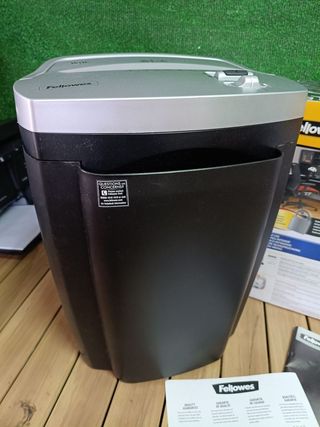 Fellowes W-11C - Destructora trituradora de papel, corte en partículas hasta 11 hojas