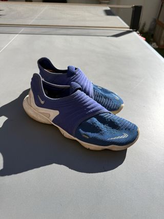 nike rn flyknit blue