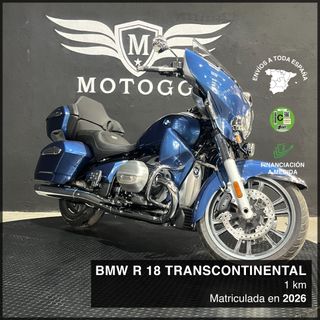 BMW R18 TRANSCONTINENTAL - 2026, 1KM y GARANTÍA OF