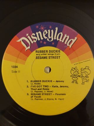 Rubber Duckie And Other Songs From Sesame Street
