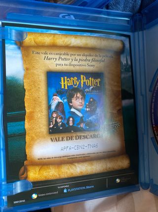 Harry Potter 3D Reliquias Muerte Parte 2 Blu-ray
