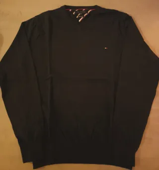 Maglione Tommy Hilfiger Uomo XXL Nero