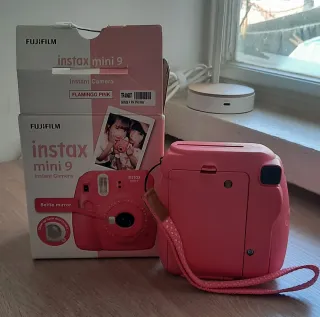 Cámara Fujifilm Instax Mini 9 Rosa