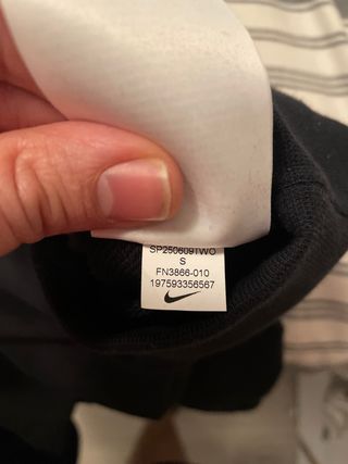 Sudadera Nike Negra