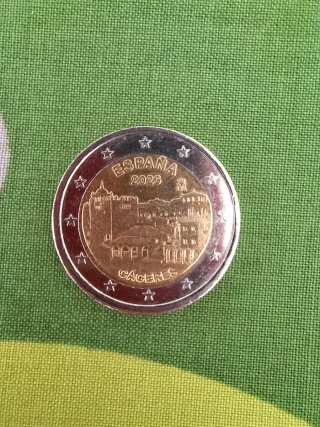 Cambio monedas de 2 euros conmemorativas