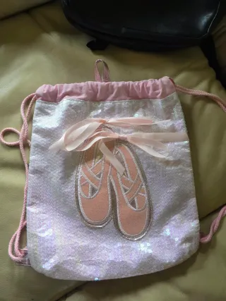 Zainetto bambina con paillettes diario