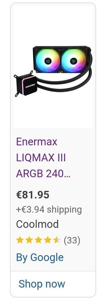 Enermax LIQMAX III ARGB: Kit Refrigeración