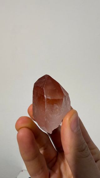 Quarzo raro"Lemurian Scarlet"