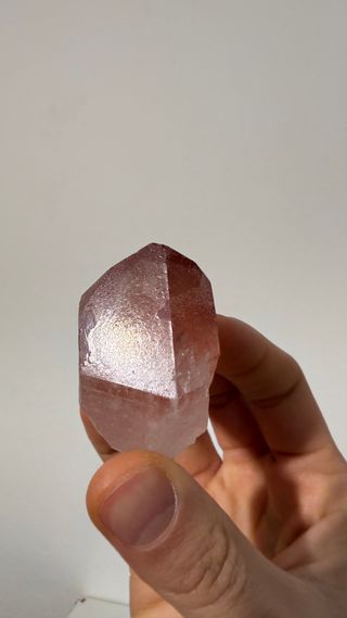 Quarzo raro"Lemurian Scarlet"