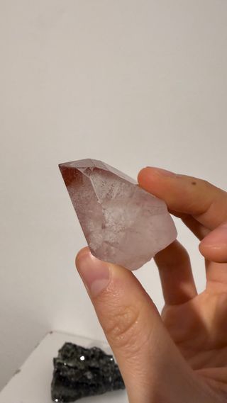Quarzo raro"Lemurian Scarlet"