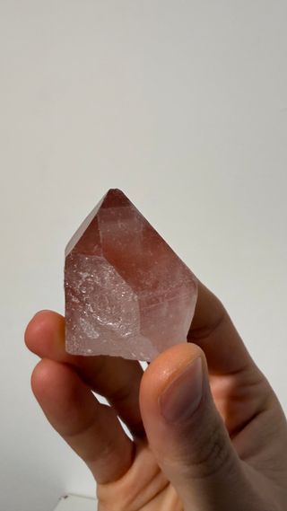 Quarzo raro"Lemurian Scarlet"