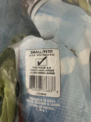 Disfraz Hulk Talla 4-6 Años