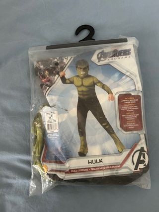 Disfraz Hulk Talla 4-6 Años