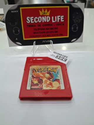 Cartucho Pokémon Rojo Game Boy