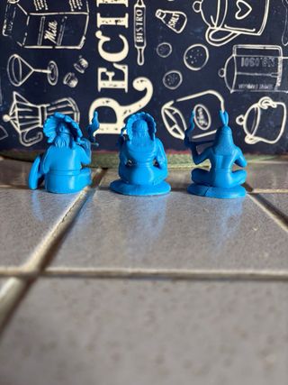 SOLDATINI DI PLASTICA TNSOLD INDIANI DDR 2. 6 FIG.