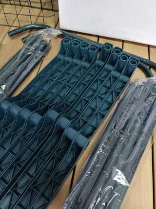 Invernadero PVC/Acero 3 Estantes 69x49x130 cm Leaf