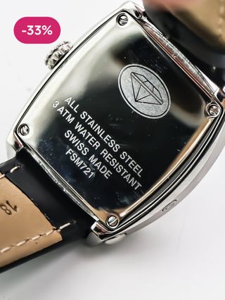 Reloj Murex Swiss con Fase Lunar Negro/Plata [men]