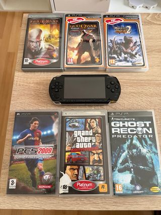 Console Sony PSP + Set di giochi