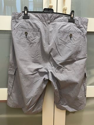 Bermudas Studio Classics Rayas jaspeado marino y b