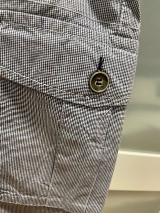 Bermudas Studio Classics Rayas jaspeado marino y b