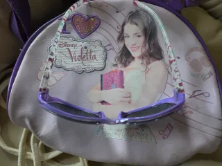 Borsa bambina set occhiali Paraorecchie unicorno