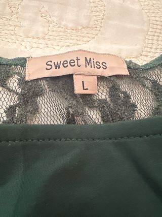 Vestido verde Sweet Kiss