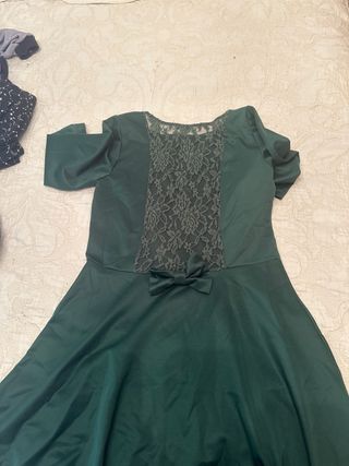 Vestido verde Sweet Kiss