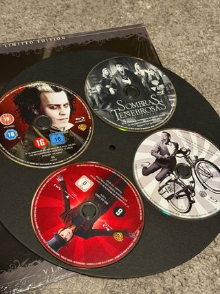 Colección Tim Burton 8 Películas Blu-ray