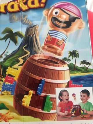 Juego Salta Pirata Tomy Bizak