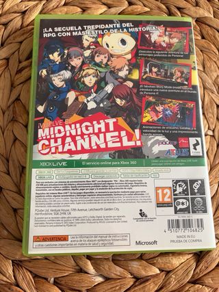 Persona 4 Arena Xbox 360