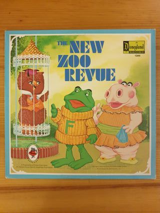 LP The New Zoo Revue Walt Disney