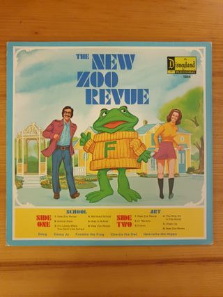 LP The New Zoo Revue Walt Disney