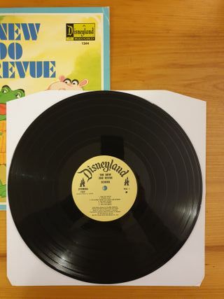 LP The New Zoo Revue Walt Disney