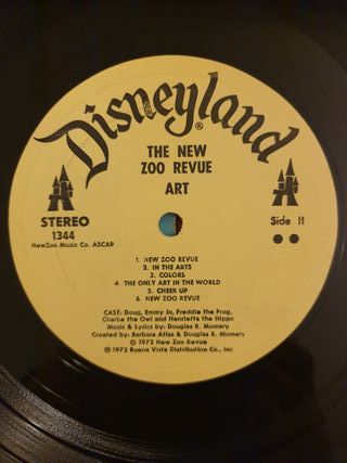 LP The New Zoo Revue Walt Disney