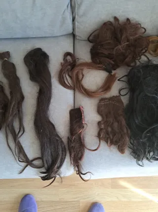 REBAJADO PELO NATURALY SINTETICO MALLAS  POSTIZOS