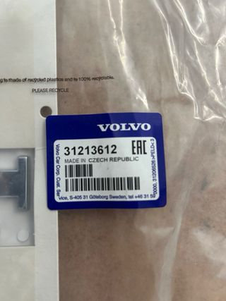 Scritta Volvo Originale