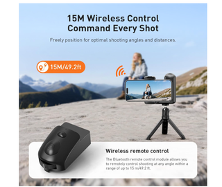 Impugnatura Fotocamera Smartphone con Telecomando