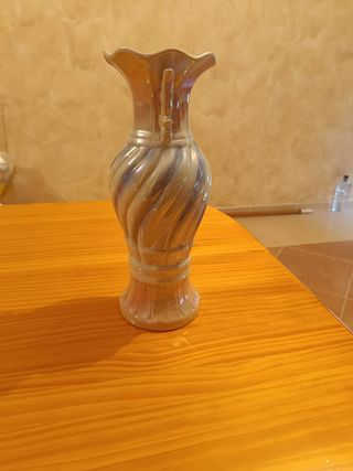 Jarrón decorativo vintage cerámica