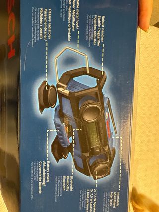 Radio Bosch GPB 18V-2 C ,no spedizione, solo su Fi