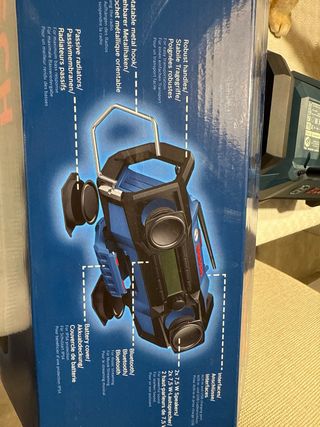 Radio Bosch GPB 18V-2 C ,no spedizione, solo su Fi