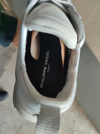 Zapatillas Philippe Plein Talla 43 Gris